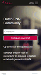 Mobile Screenshot of dotnetnuke.nl