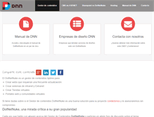 Tablet Screenshot of dotnetnuke.com.es